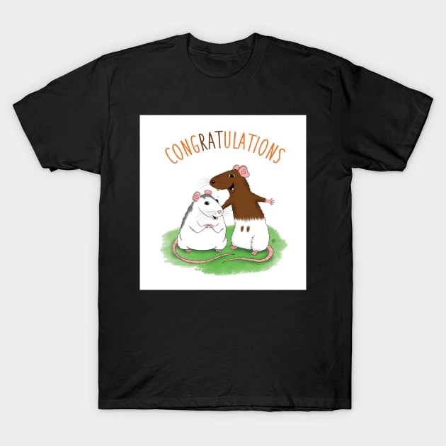 CongRATulations T-Shirt by GarryVaux